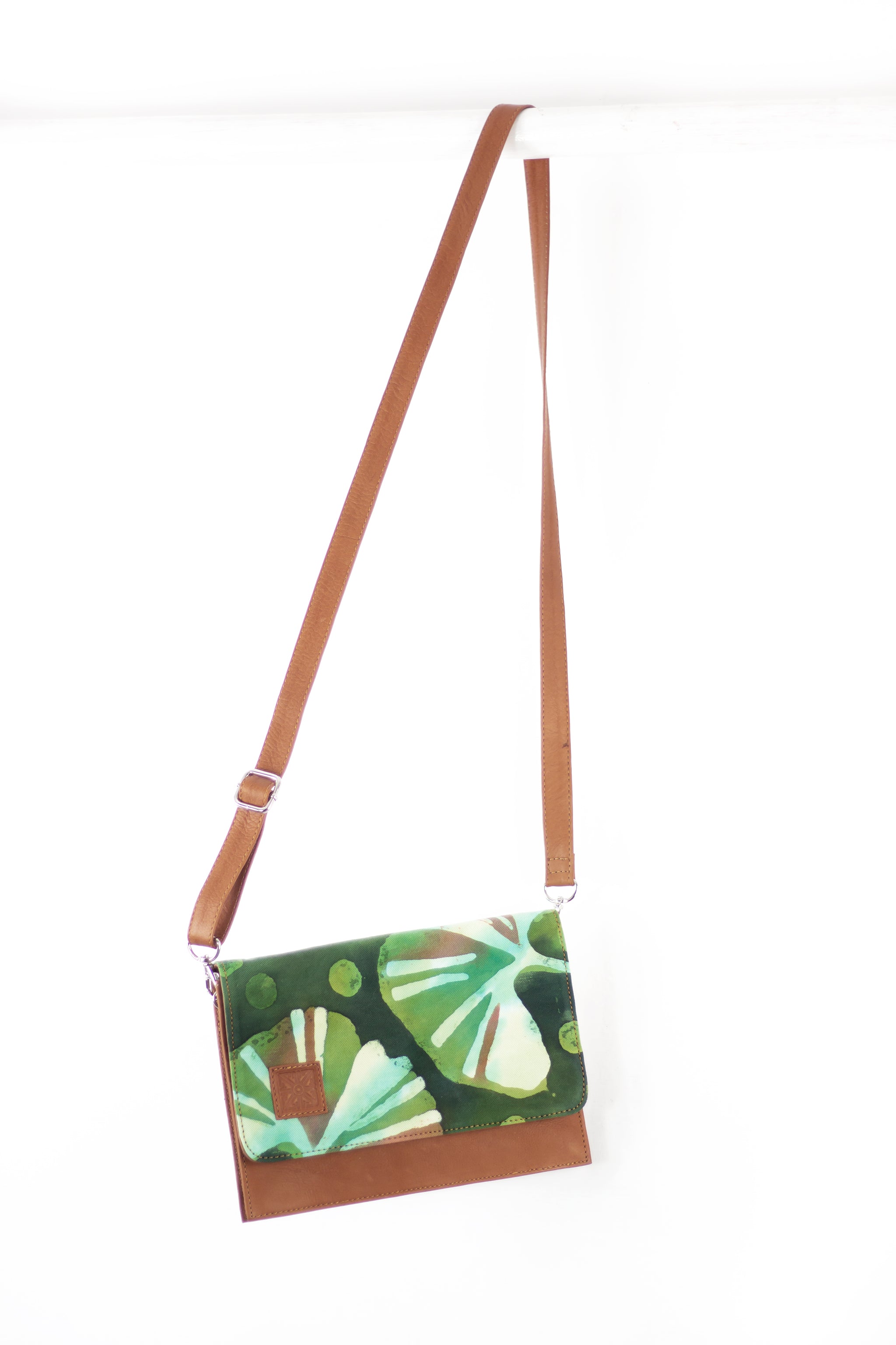 Clutch Purse - Cross Body - Ginkgo Garden