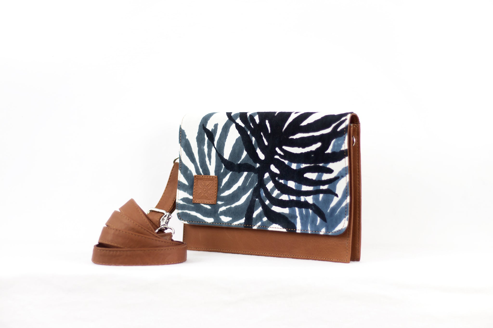 Clutch Purse - Cross Body - Sea Fern