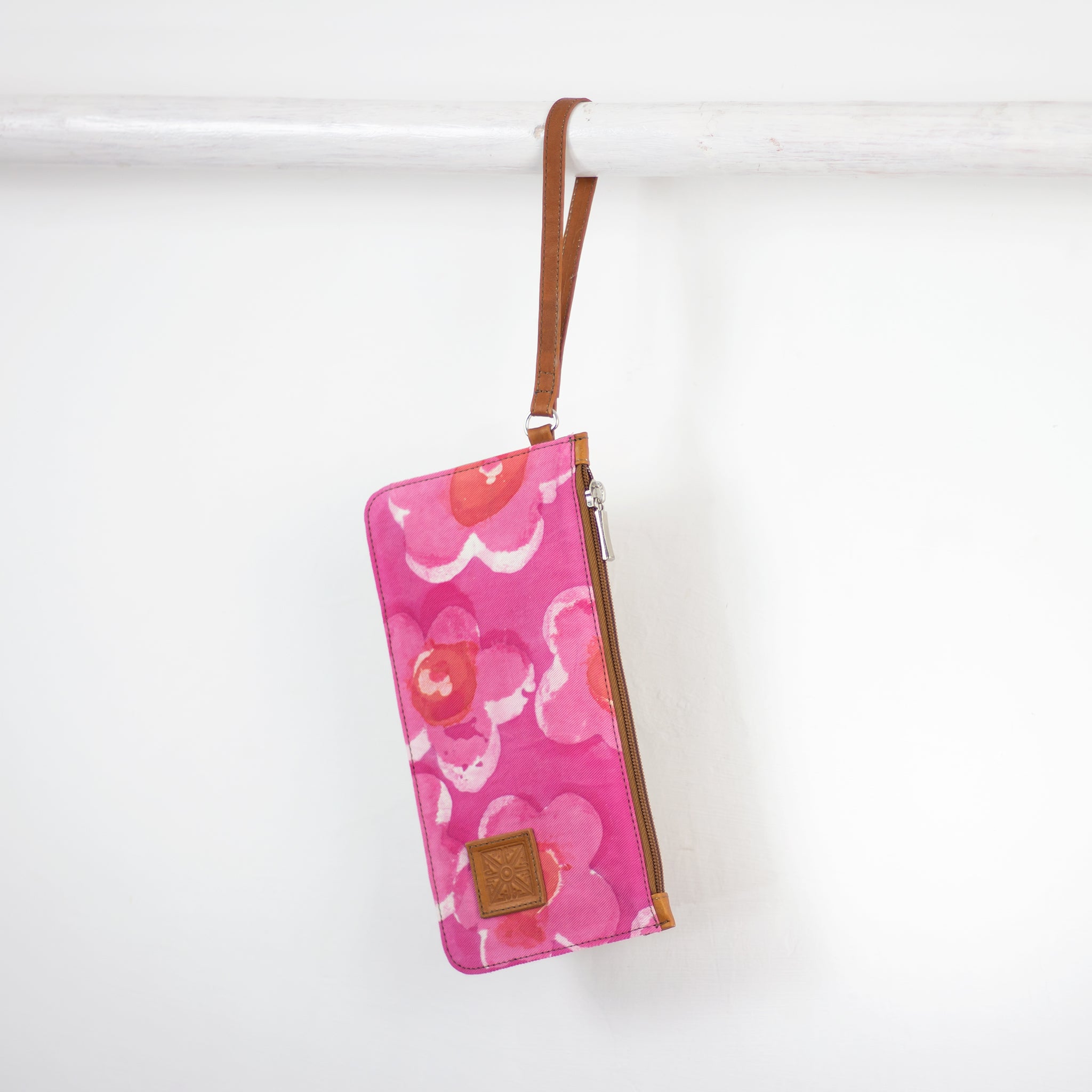 Wrist Clutch - Lantana Pink