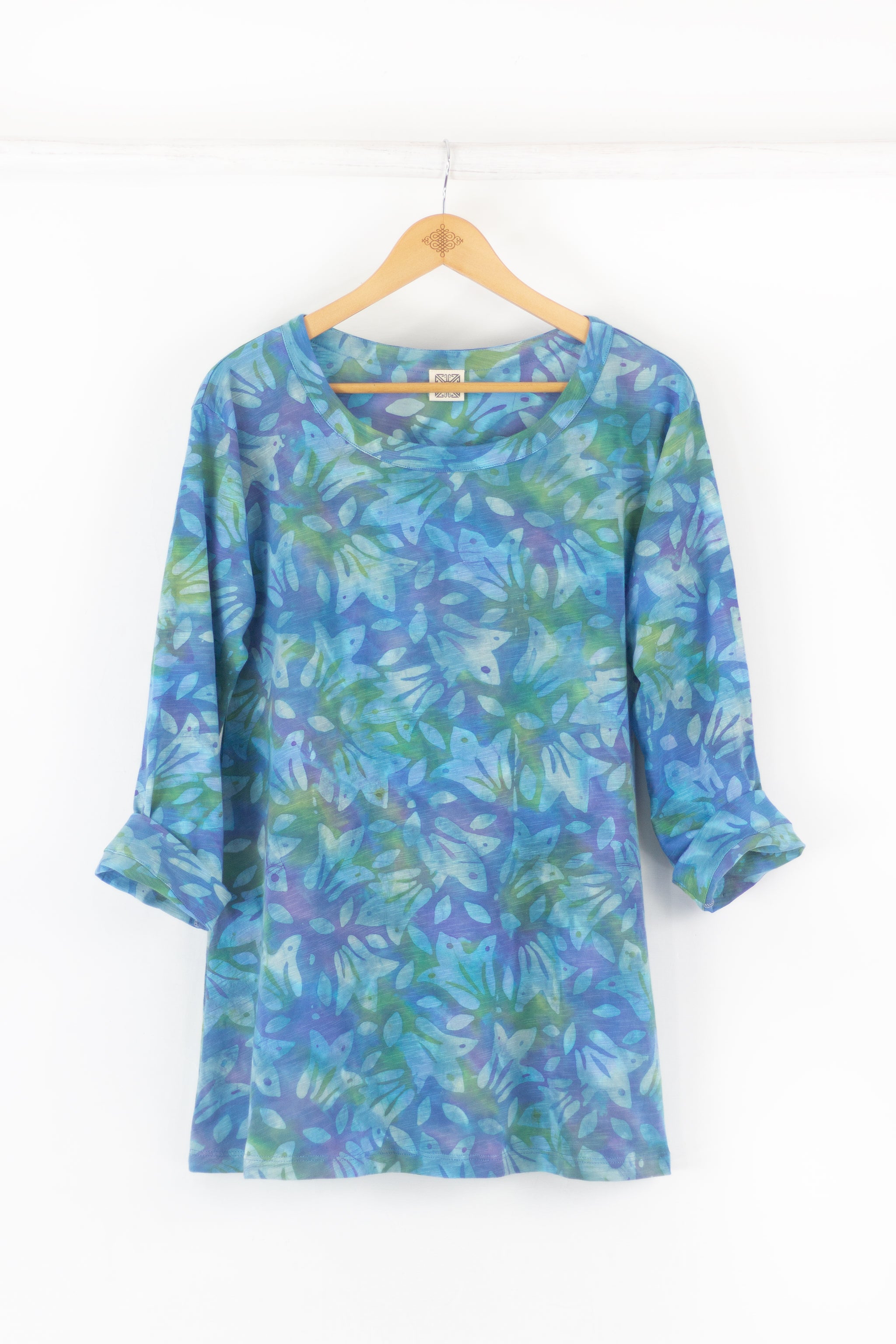 CU Tunic -5070 - Tulis - Azul, Conch