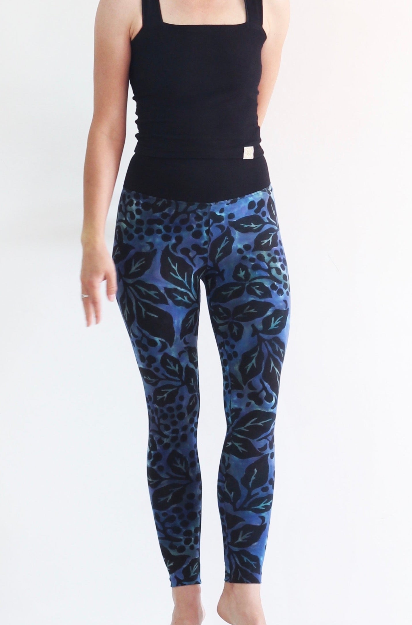 Hand Painted Leggings - NightShade