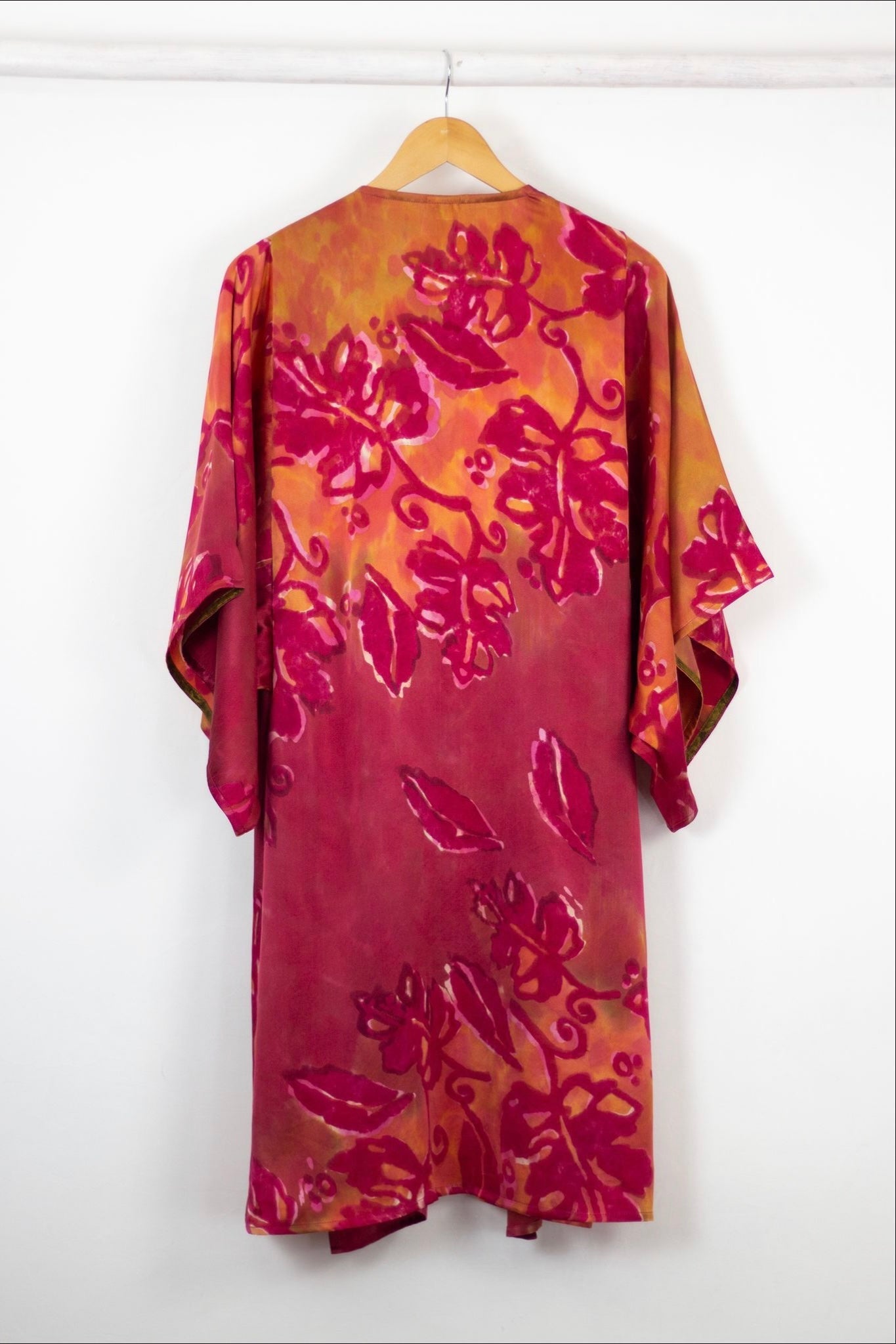 Hand Painted Silk Kimono - VinO