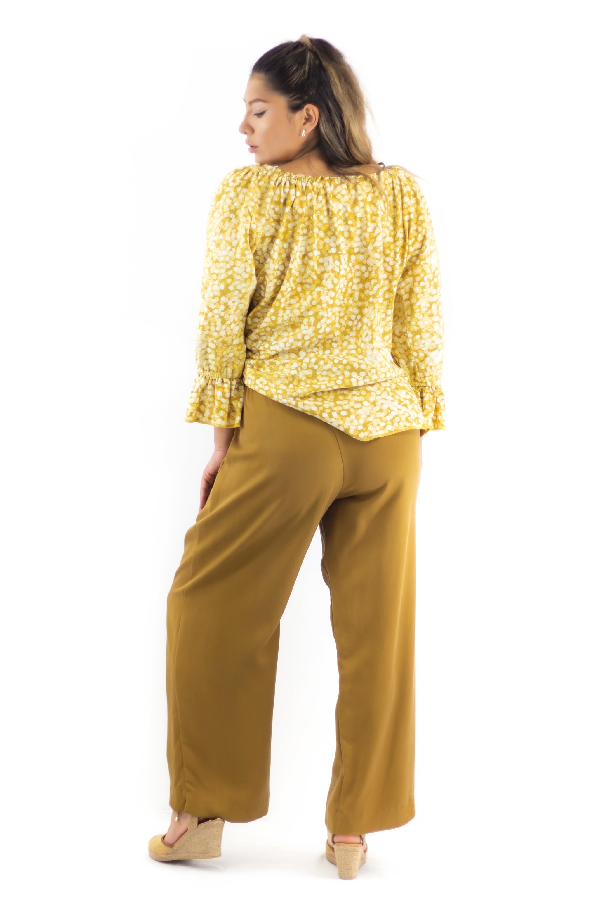 Peasant Blouse J139 - Particulars Golden